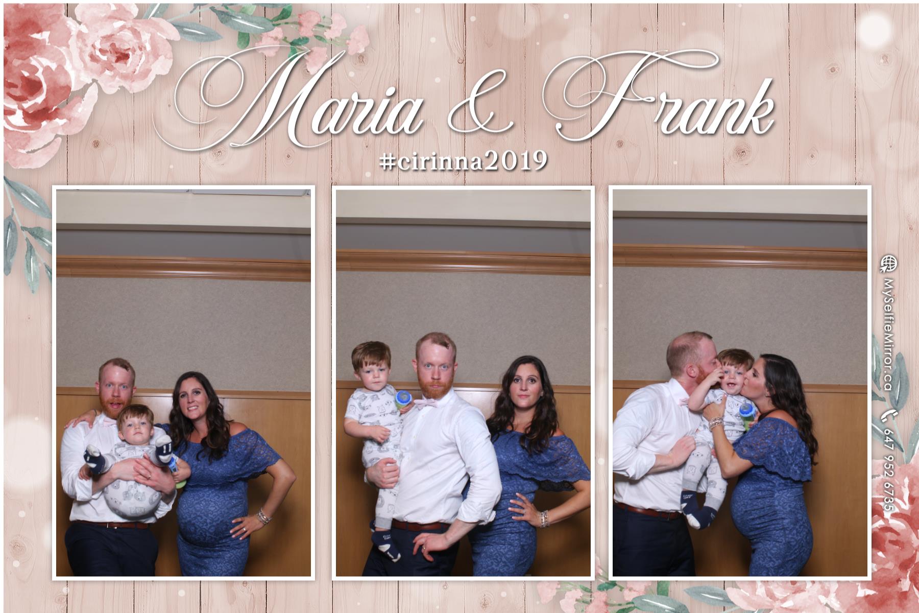 Wedding of Frank and Maria  | View more photos from the event at gallery.myselfiemirror.ca/u/romanmyselfiemirrorca/Wedding-of-Frank-and-Maria